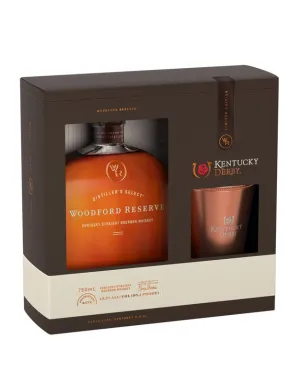 Woodford Reserve Kentucky Derby Tin Cup Gift Set 750 ml