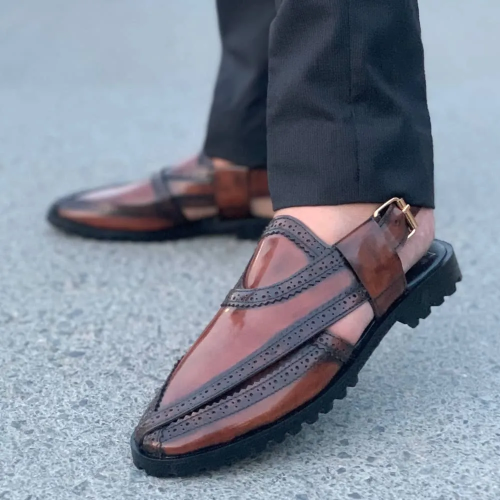 WS Pure leather Handmade Glossy Mustard Nourozi S-0900