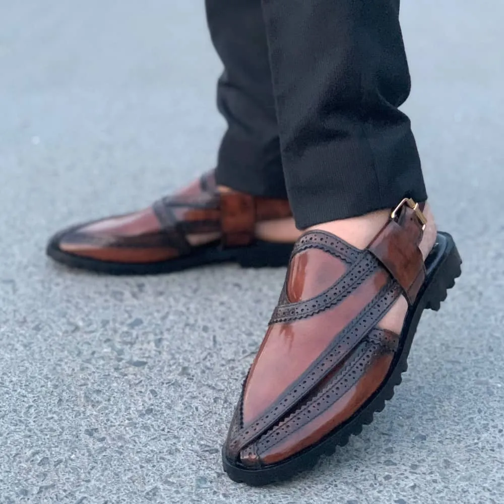 WS Pure leather Handmade Glossy Mustard Nourozi S-0900