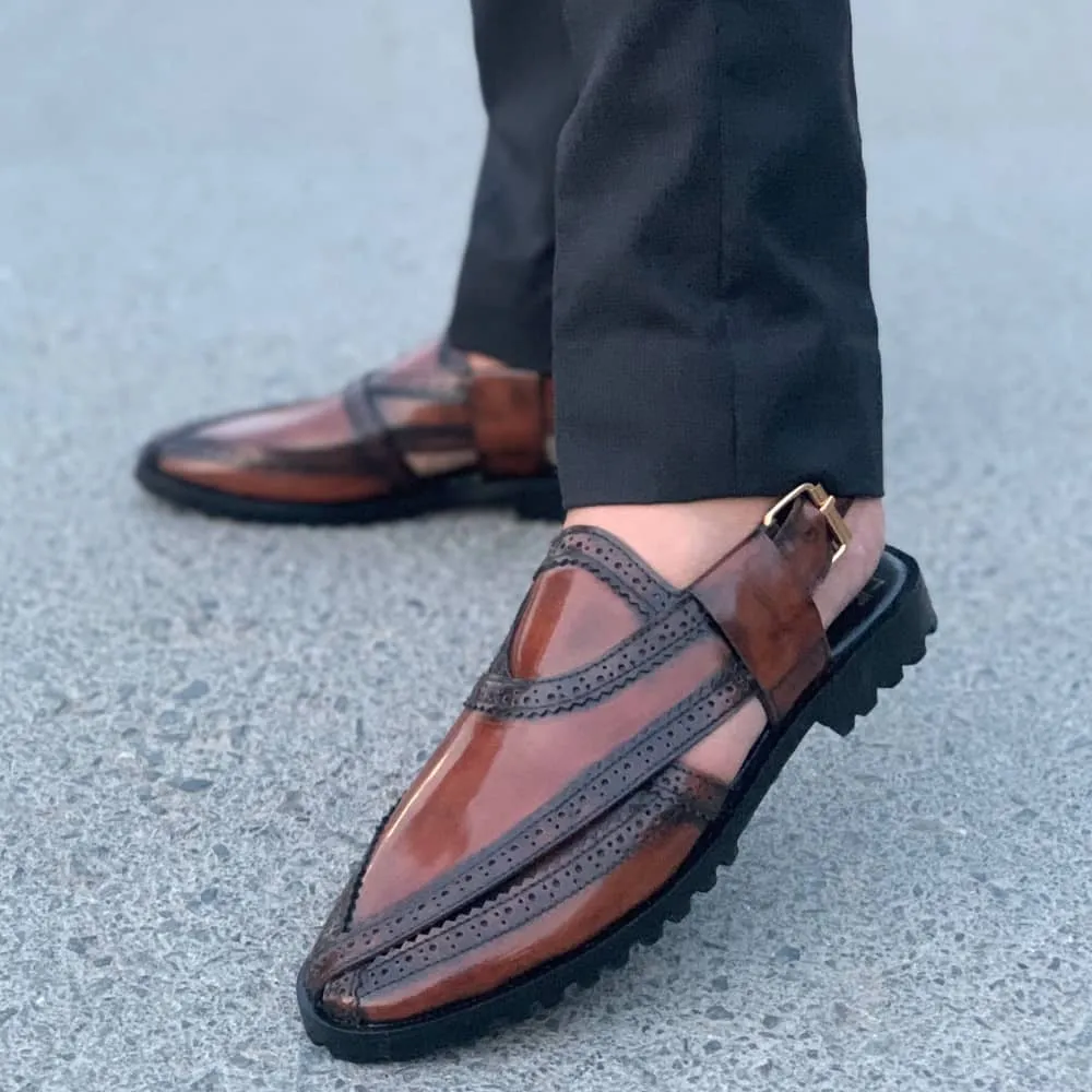 WS Pure leather Handmade Glossy Mustard Nourozi S-0900