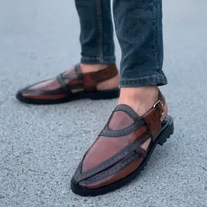 WS Pure leather Handmade Glossy Mustard Nourozi S-0900