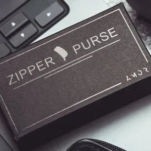 Zipper Coin Purse by Amor Magic